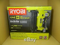 RYOBI P320 18-Gauge Cordless Brad Nailer 18-Volt ONE+ AirStrike Tool Only