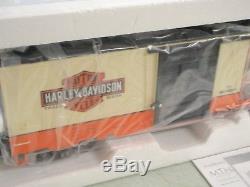Rail King Harley Davidson 70-74040 40ft Box Car Mint Nib One Gauge Trains G Mth