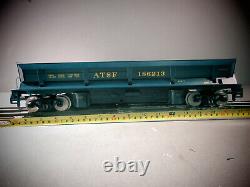 Rail King One -gauge Trains 70-79017 Santa Fe Operating Dump Car O. B. G-gauge