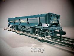 Rail King One -gauge Trains 70-79017 Santa Fe Operating Dump Car O. B. G-gauge