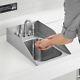 Regency 10 X 14 X 10 20 Gauge Stainless Steel One Compartment Drop-in Sink With