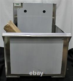 Regency 18 16-Gauge Stainless Steel One Compartment Commercial Utility Sink