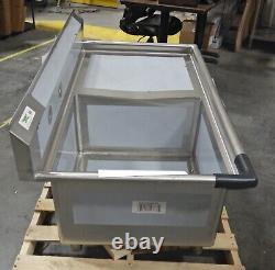 Regency 50 1/2 16 Gauge Stainless Steel One Compartment Commercial Sink