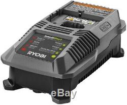 Ryobi Nailer 2-Tool Combo Kit 18-Volt ONE+ Li-Ion Cordless AirStrike 16-Gauge