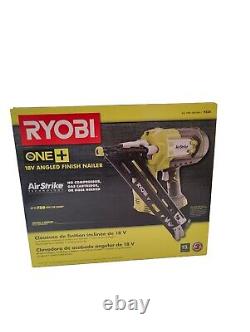 Ryobi ONE+ 18-Volt 15-Gauge AirStrike Cordless Angled Nailer W 2 Batt + Charger