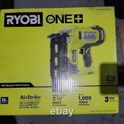 Ryobi ONE+ 18V 16-Gauge Cordless AirStrike Finish Nailer (Tool Only)