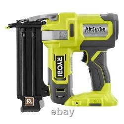 Ryobi ONE+ 18V 18-Gauge Cordless AirStrike Brad Nailer (Tool Only)