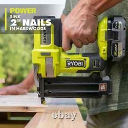 Ryobi ONE+ 18V 18-Gauge Cordless AirStrike Brad Nailer (Tool Only)