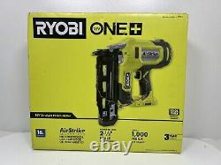 Ryobi ONE+ 18v AirStrike 16G Cordless Finish Nailer P326 2.5 Depth NEW