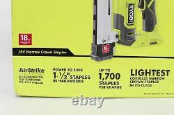 Ryobi ONE+ Airstrike 18V 18 Gauge Narrow Crown Stapler P361