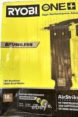 Ryobi ONE+ HP 18V AirStrike 18 Gauge Brad Nailer Brushless Tool Only Model P322