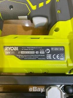 Ryobi ONE+ R18N16G-0 Cordless 16 Gauge Airstrike Nailer (Body Only) NEW