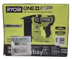 Ryobi One+ HP 18v 18-gauge Brushless Cordless Airstrike Brad Nailer (epj025426)