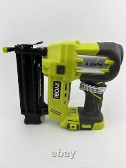 Ryobi One+ P320 Airstrike 18 Volt 18 Gauge Brad Nailer with Battery Charger