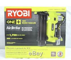Ryobi P320 18 Volt One+ Li-on Cordless 18-Gauge Brad Nailer Tool-Only NEW