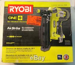 Ryobi P325 18-V ONE+AirStrike 16-Gauge Cordless Straight Nailer (Tool-Only) (O)