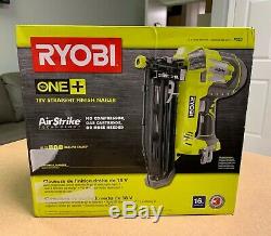 Ryobi P325 18V ONE+ Li-Ion Cordless 16-Gauge Straight Finish Nailer Tool Only