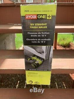 Ryobi P325 18V ONE+ Li-Ion Cordless 16-Gauge Straight Finish Nailer Tool Only