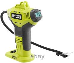 Ryobi P737D 18-Volt ONE+ Cordless High Pressure Inflator with Digital Gauge, 3.0