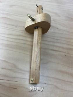 Stanley N0.65 Marking Gauge New Old Stock Original Box Beech Wood & Brass Trim