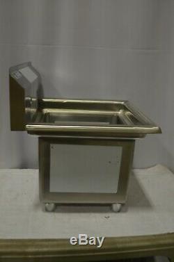 Steelton 20 1/2 18-Gauge Stainless Steel One Compartment Commercial Sink