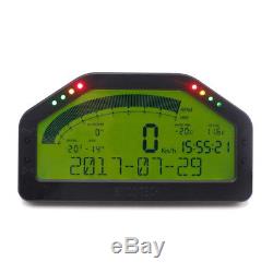 StockCar Dashboard LCD Screen Rally Gauge Dash Race Display Bluetooth Sensor Kit
