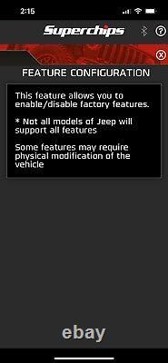 Super-Chips Flashcal+ Bluetooth Plug In For 2018-2021 Jeep Wrangler JL 3.6L/2.0L