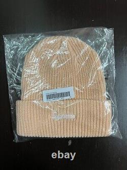 Supreme SS21 Loose Gauge Beanie Color Beige BRAND NEW