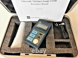 TIME TT100 Ultrasonic Thickness Gage Set Brand New One Year Warranty by Canada