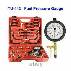 TU-443 Manometer Fuel Pressure Gauge Fuel Injection Pump Tester Kit Universal