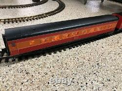 TWO MTH G Scale One Gauge Streamlined Passenger Cars Southern Pacific Daylight