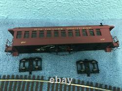 TWO + ONE RGS Rio Grande Southern On3 Passenger Cars Narrow Gauge AMS Accucraft