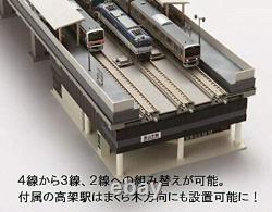 Tomix 3260 Multi Viaduct One-sided Platform and Quadruple Track Set N Gauge JPN