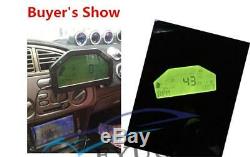 Universal Car Dash Race OBD2 Bluetooth Dashboard LCD Digital Gauge to 7000RPM