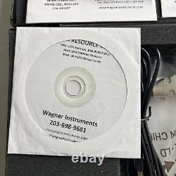 Wagner Fdix Force One Digital Force Gauge With Wagner Ftk 100 Force Test Standar