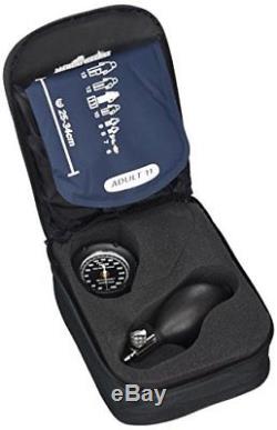 Welch Allyn DS48-11 Gauge with Durable One Piece Cuff Nylon Zipper Case, Adult