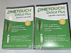 200 One Touch Delica Fine Gauge Lancets 30 Jauge Expire 2025