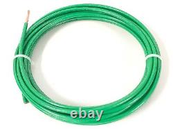 500' Pieds Thhn Thwn-2 8 Awg Gauge Green Copper Stranded Building Wire Vw-1