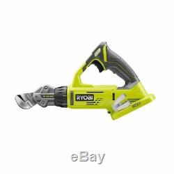 Accueil Outillage De Jardinage Power Ryobi P591 Cisailles À Décalage 18 V One + 18 Gauge Contrôle Adapté