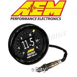 Aem Numérique Wideband Uego Fail Safe Air / Fuel & Boost Vacuomètre All In One