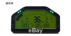 Car LCD Durable Dash Dashboard Rallye Indicateur De Vitesse Tension Compteur Kilométrique Air Fuel Ratio