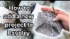 Comment Ajouter Un Nouveau Projet Sur Ravelry - Guide De L'utilisateur De Ravelry - Rachel Tricote
