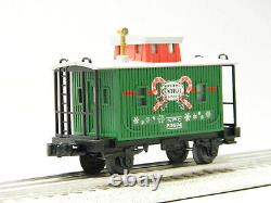 ENSEMBLE DE NOËL LIONEL JUNCTION LIONCHIEF Avec VOIE ÉCLAIRÉE O GAUGE 2023070 NOUVEAU