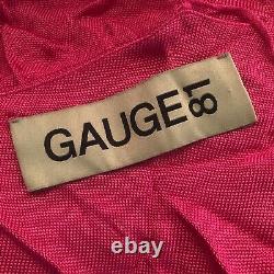 Gauge81 Beja Robe Fuchsia Rose Une Épaule S Mini S T.n.-o. 329 $