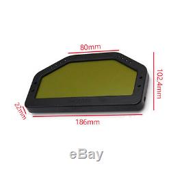 Kit Complet De Capteur Bluetooth Pour Tableau De Bord LCD De Rallye Avec Indicateur De Course De Jauge LCD