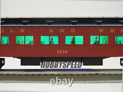 Lionel Norfolk & Western 18 Cavalier Coach #1670 O Gauge (1927180) 1927182 Nouveau.