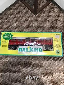 Mth Rail King 70-79006 Pardee & Rideau Exploitation Voiture Plate Nouveau G / One Gauge