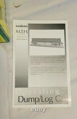 Mth Railking 70-79009 One Gauge Operating Dump Car Union Pacific No. 908028 Nib