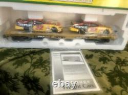 Rail King One-gauge G Scale Caterpillar Race Cars 70-76049 New In Box