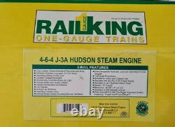 Railking One Gauge 4-6-4 J-3a Hudson Steam Engine New York Central #5405